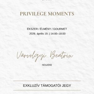 Exkluzív támogatói jegy